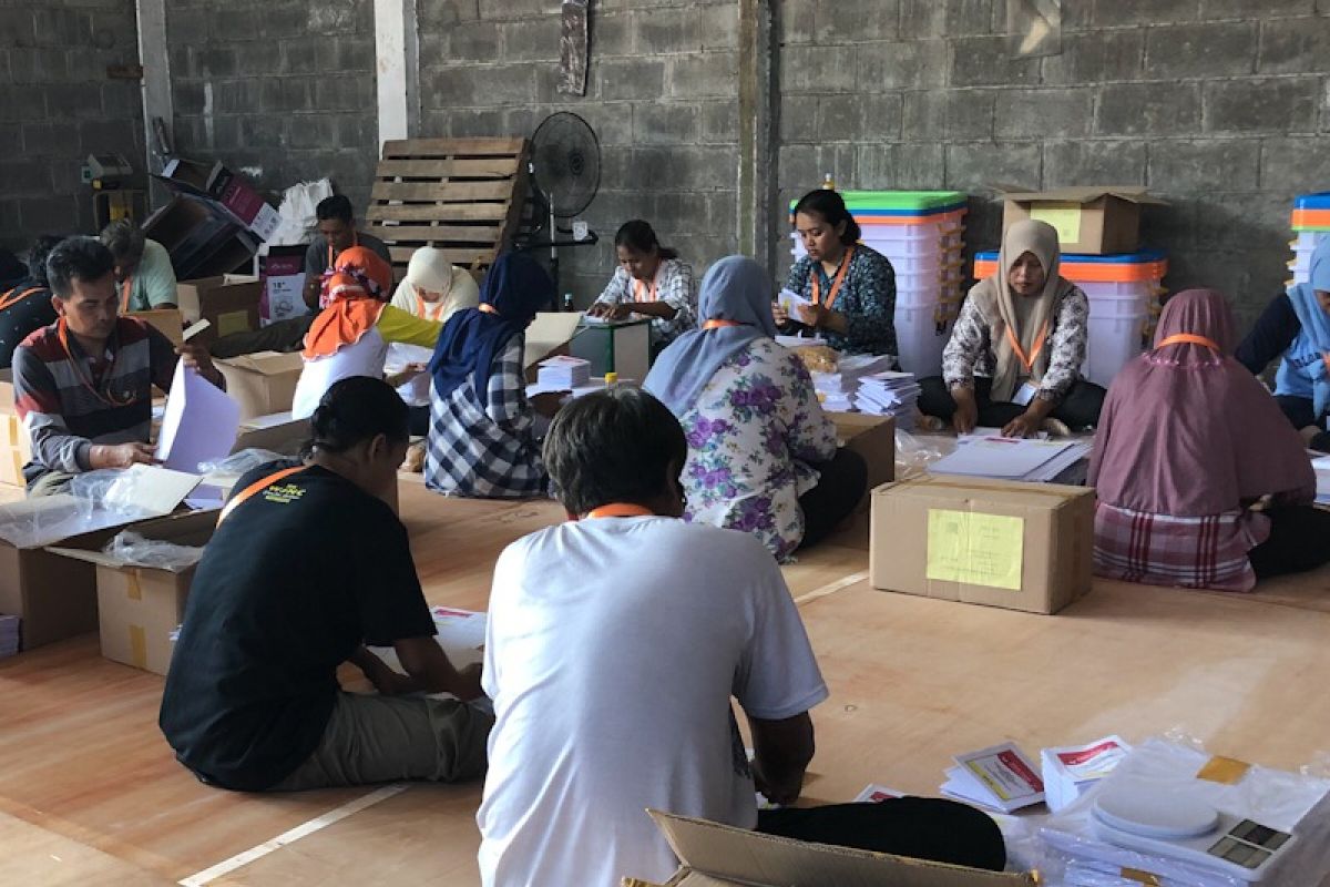 Temuan surat suara rusak di Yogyakarta tergolong sedikit