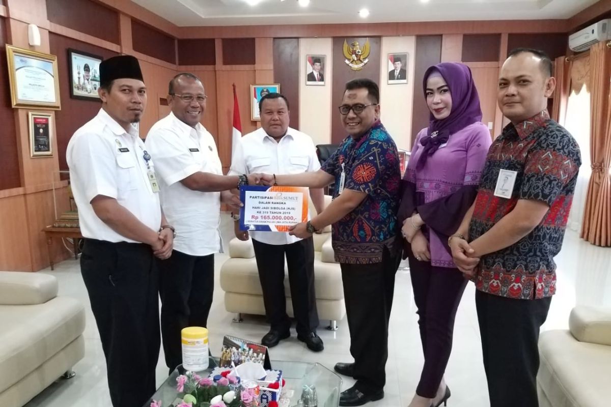 Bank sumut dukung panitia hari jadi Sibolga