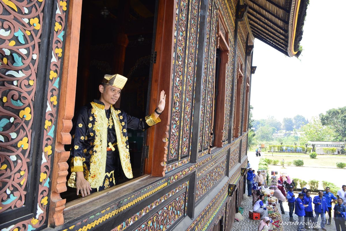 Kunjungi Istano Pagaruyung, AHY targetkan caleg Demokrat menang di setiap dapil