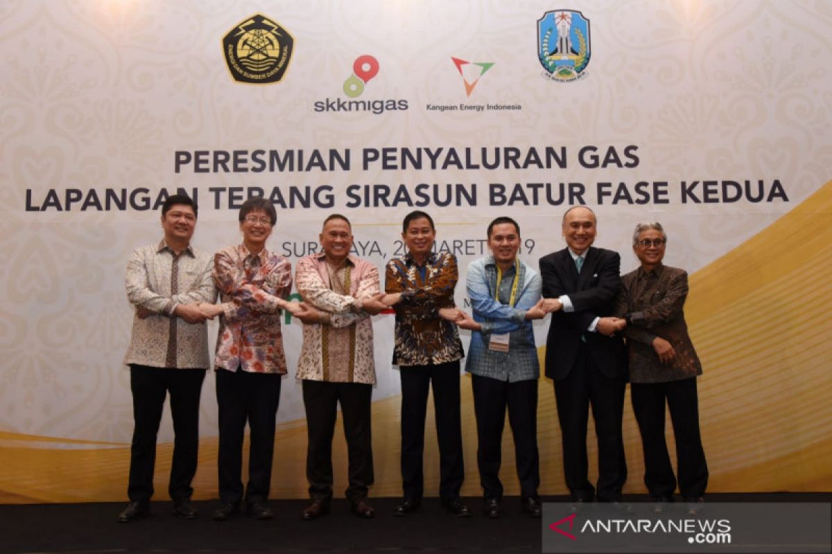 Jonan resmikan tambahan pasokan gas Jawa Timur