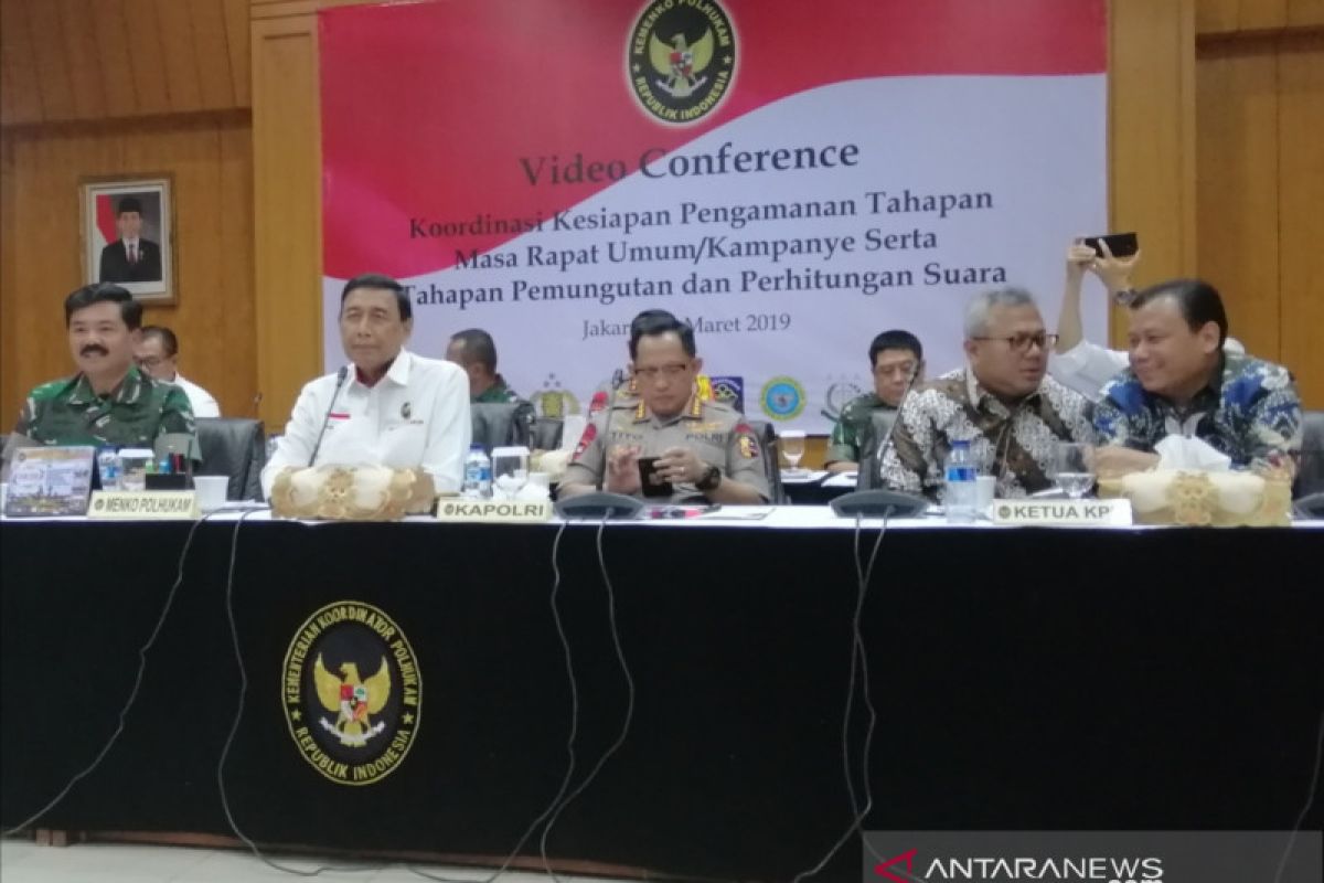 593.812 Personel TNI-Polri siap amankan Pemilu 2019