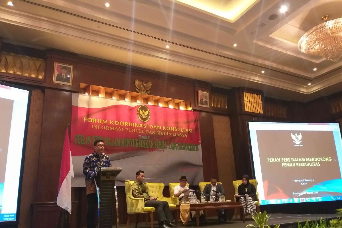 Dewan Pers minta media tak jadikan info viral menjadi berita