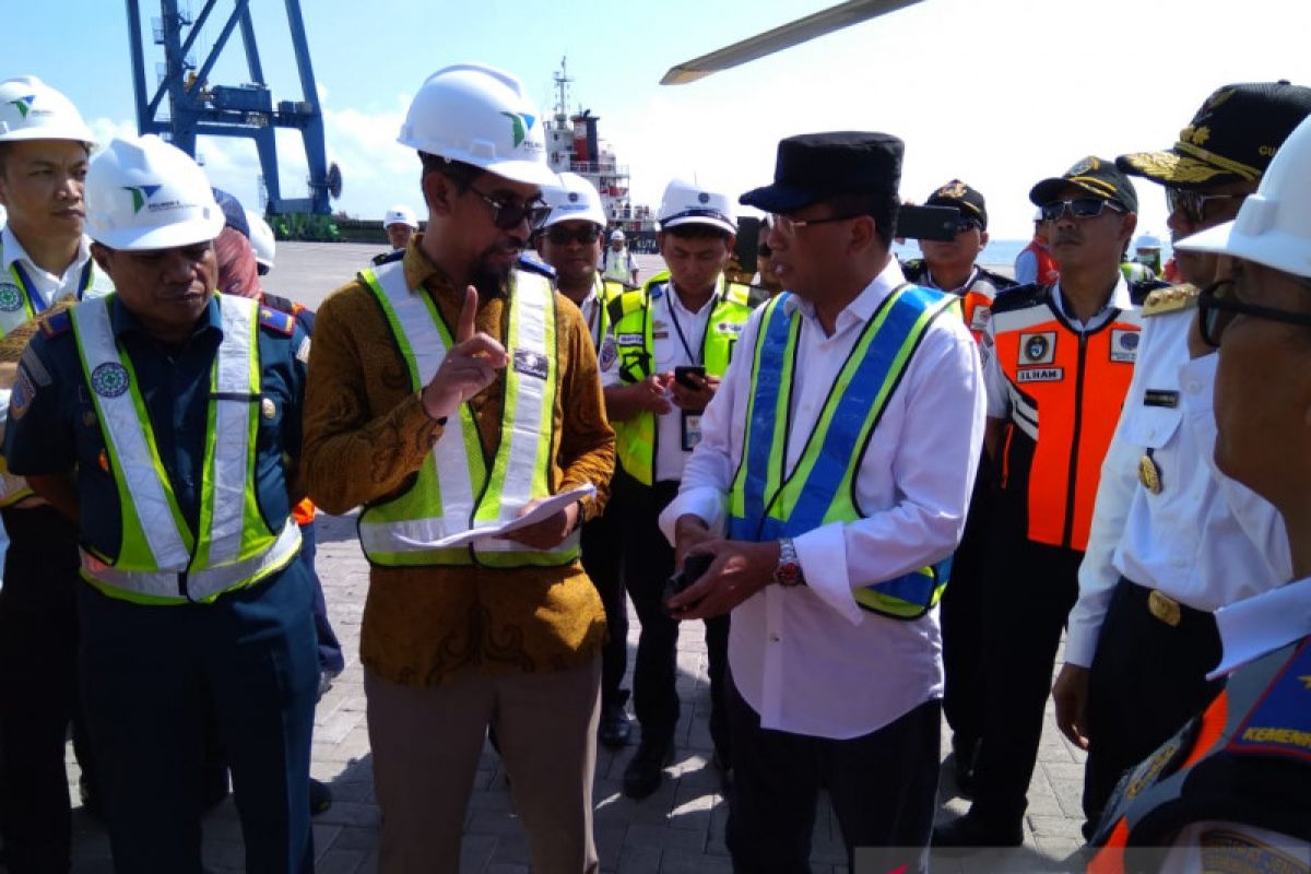Menhub: kapasitas MNP sama Pelabuhan Surabaya
