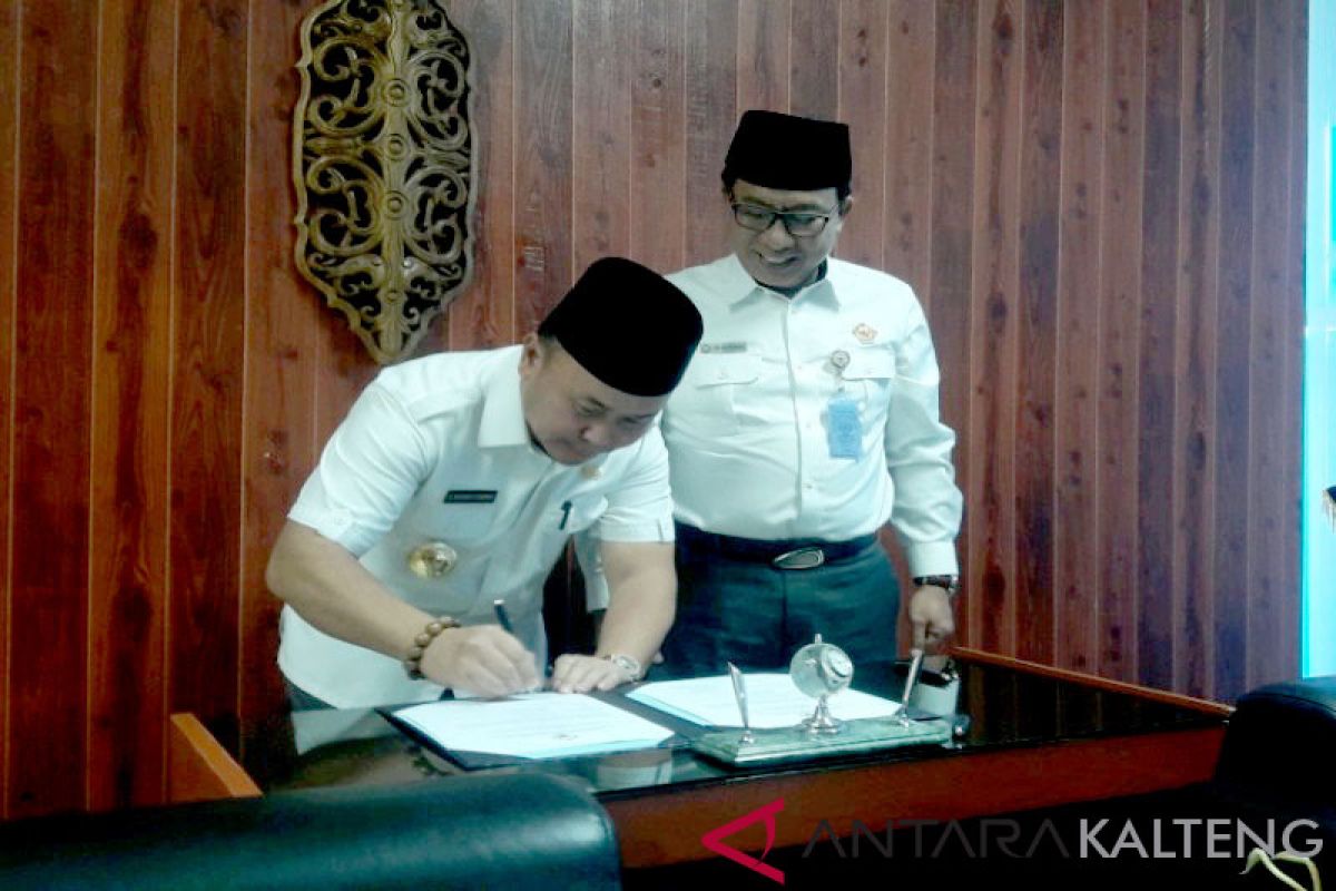 Pemprov serahkan LKPD tahun 2018 kepada BPK RI Perwakilan Kalteng