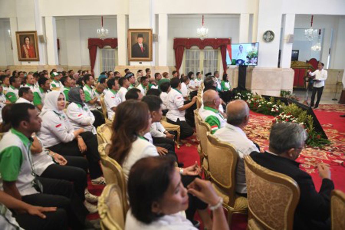Presiden sebut perubahan pola pikir kunci majunya pertanian indonesia