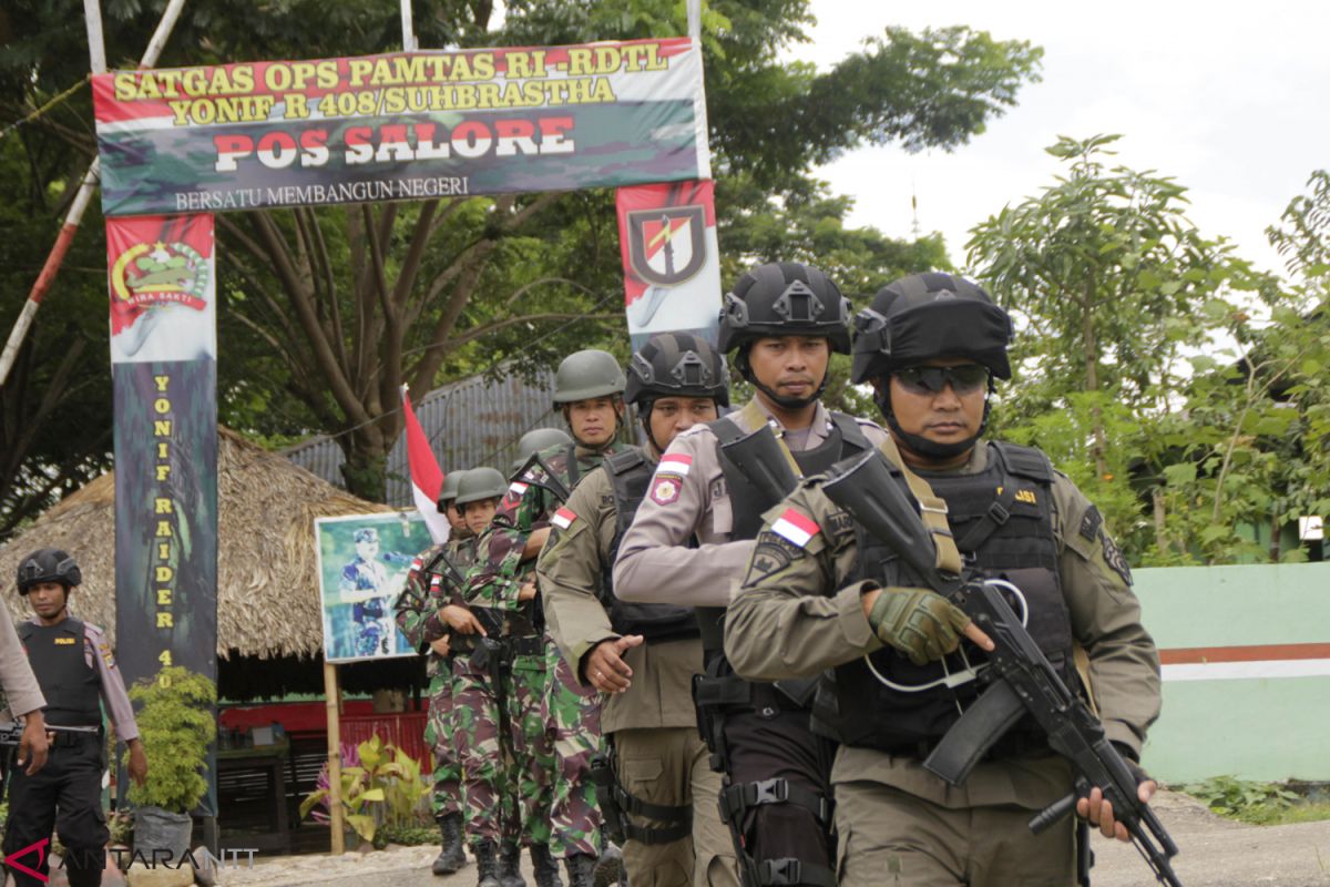 TNI-Polri tingkatkan patroli bersama di perbatasan jelang Pemilu