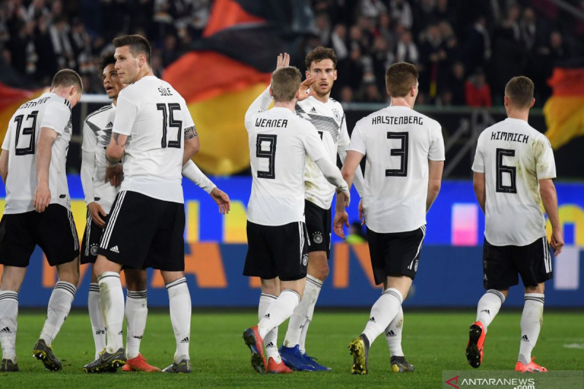 Imbang 1-1 lawan Serbia, tampilan baru Jerman lebih menjanjikan