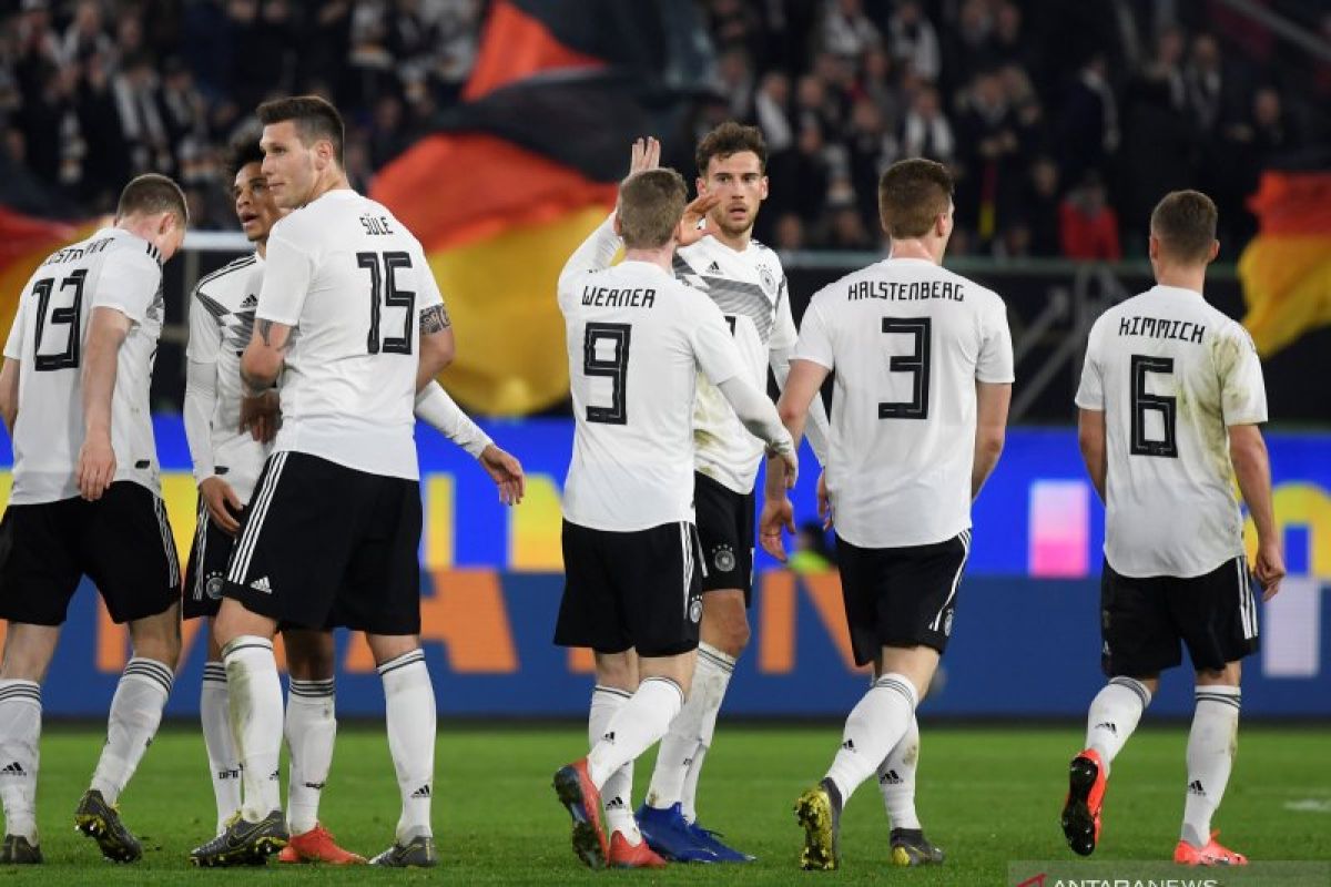 Tampilan baru Jerman lebih menjanjikan meski imbang kontra Serbia 1-1