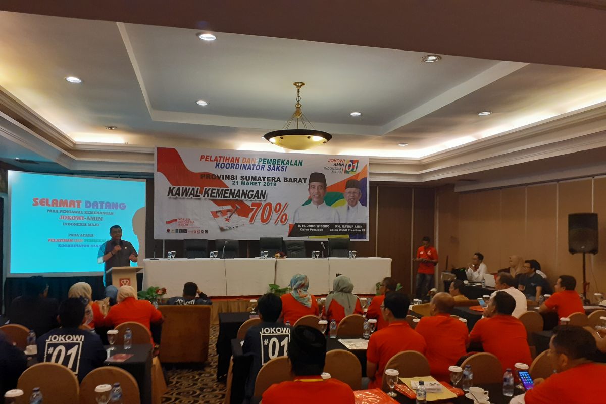 TKD akui Sumatera Barat zona merah bagi Jokowi-Ma'ruf Amin