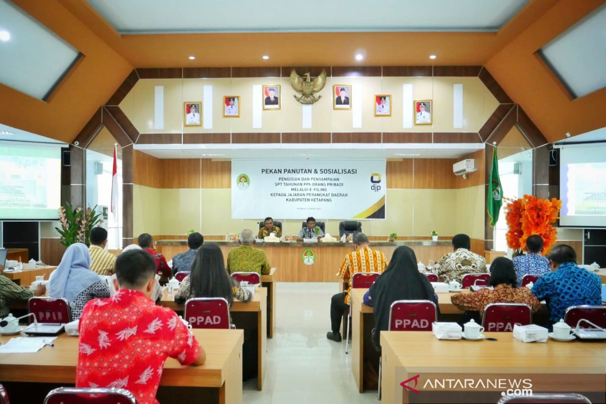 KPP Pratama Ketapang gelar sosialisasi SPT kepada ASN KKU - Ketapang