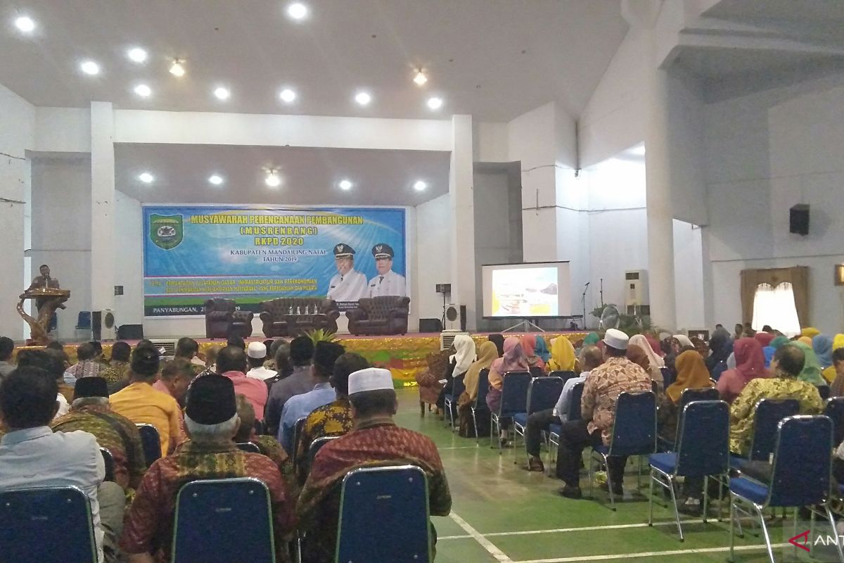 Bupati Madina buka Musrenbang RKPD 2020