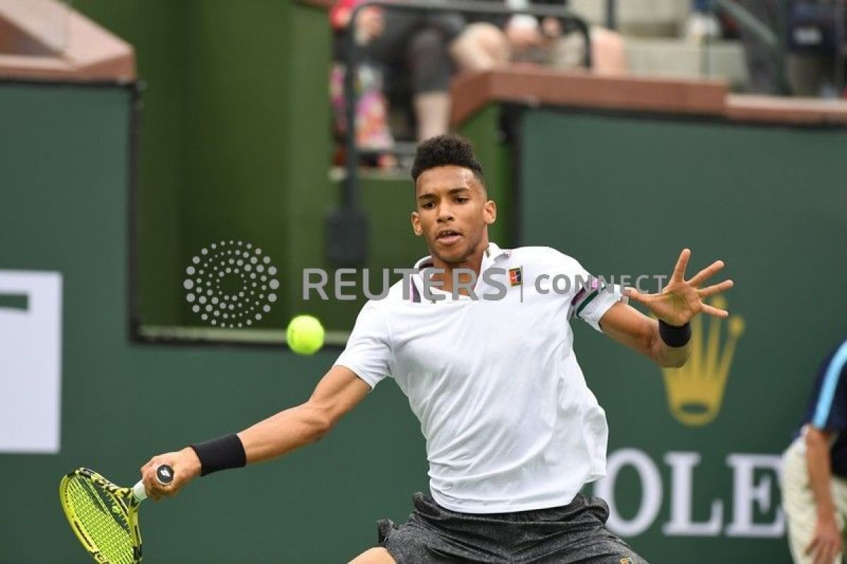 Felix Auger/Aliassime dapat wildcard Madrid Terbuka