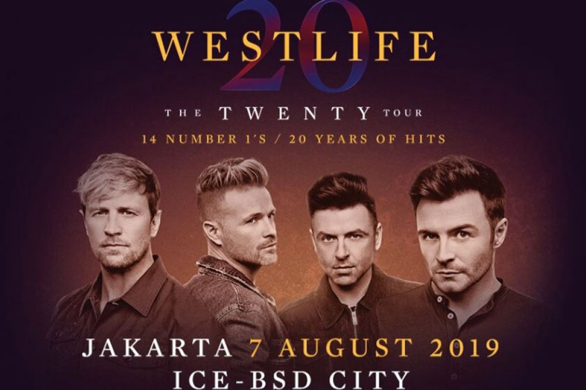 Grup Musik Westlife Akan Konser Reuni di Indonesia