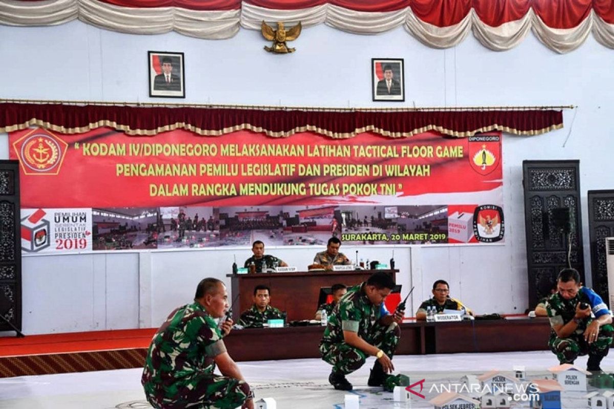 Kodam IV/Diponegoro gelar TFG untuk sukseskan pemilu