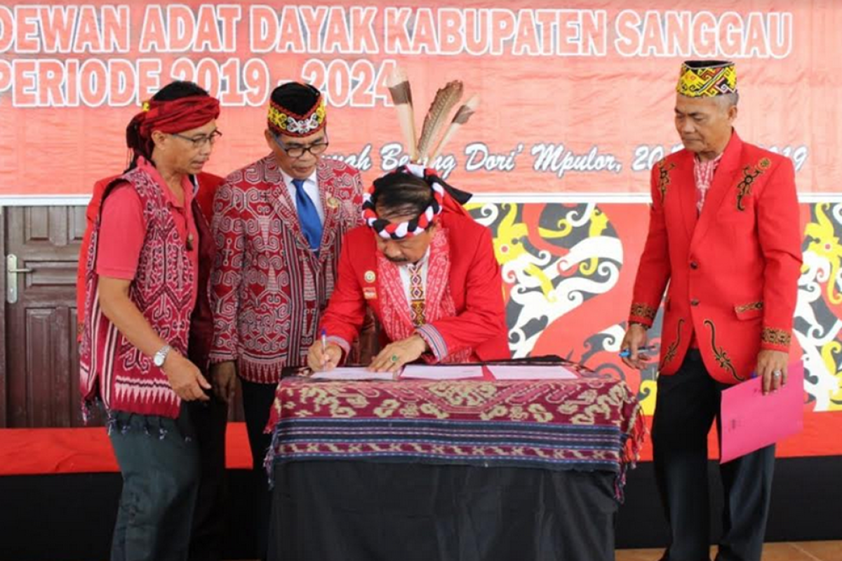 Ontot kembali jabat ketua DAD Kabupaten Sanggau