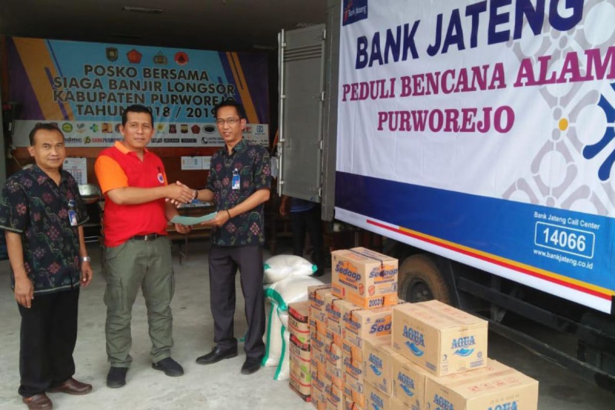 Bank Jateng bantu korban banjir Purworejo