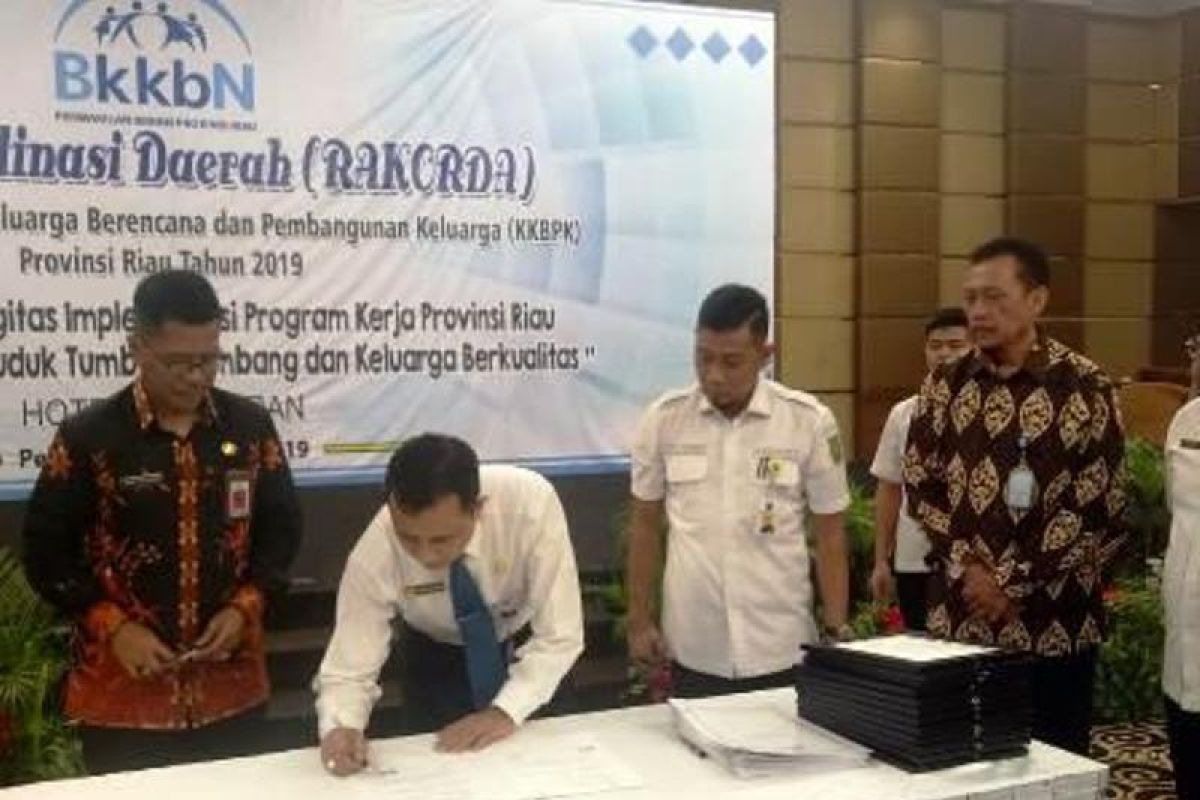 Riau peroleh Rp55,131 miliar untuk program Kependudukan Keluarga Berencana dan Pembangunan Keluarga