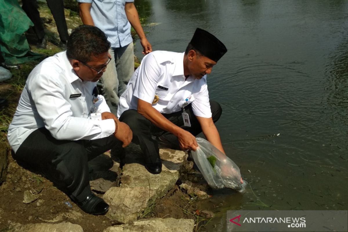 370.000 benih ikan ditebar di perairan umum di Kudus