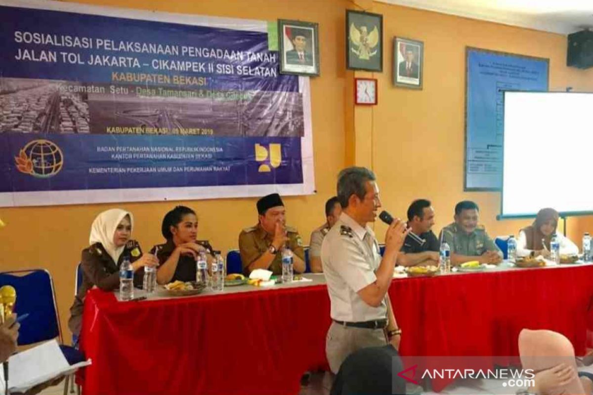 14 desa Bekasi terdampak pembangunan tol Japek II