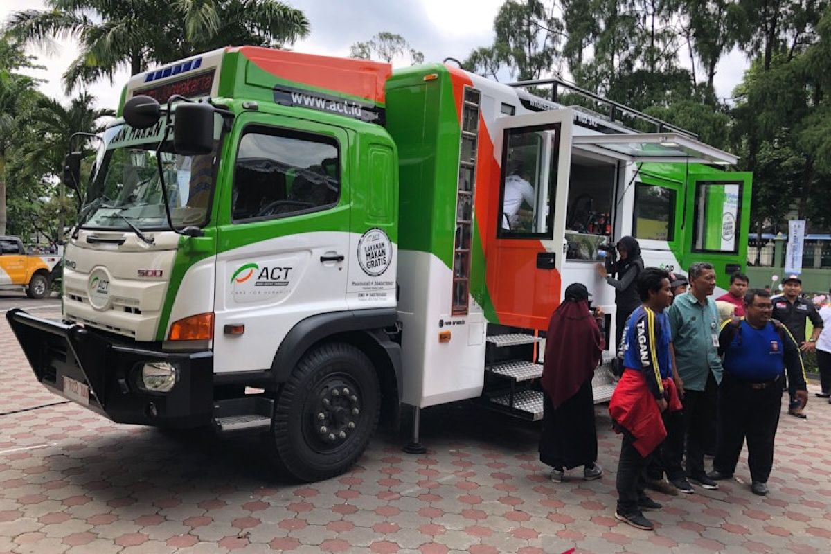 ACT berikan layanan makan sahur di tengah aksi  22 Mei