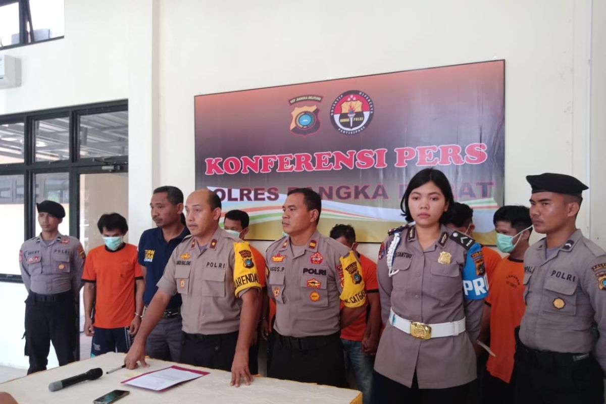 Polres Bangka Barat ringkus tiga pemakai narkoba