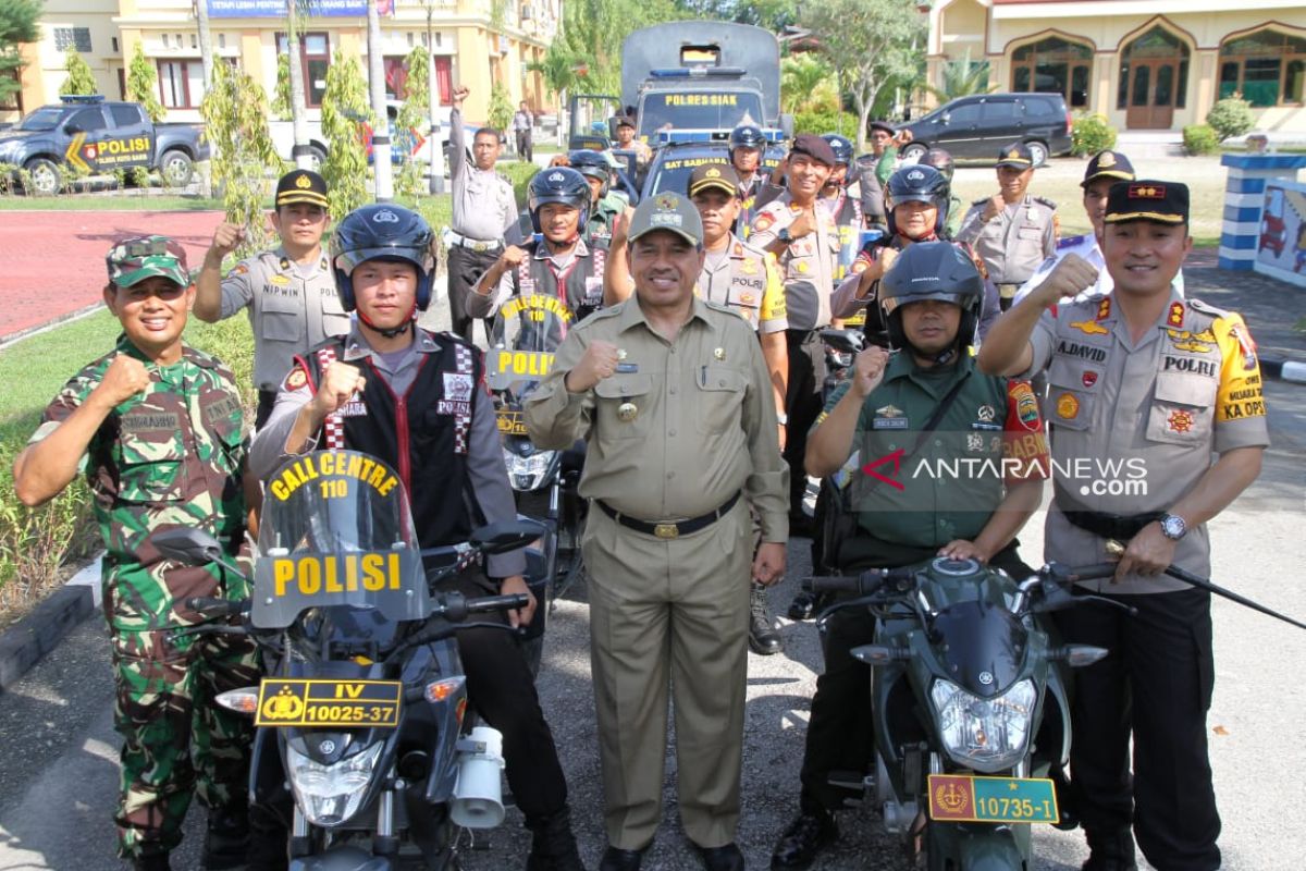 466 polisi siap amankan Pemilu di Siak