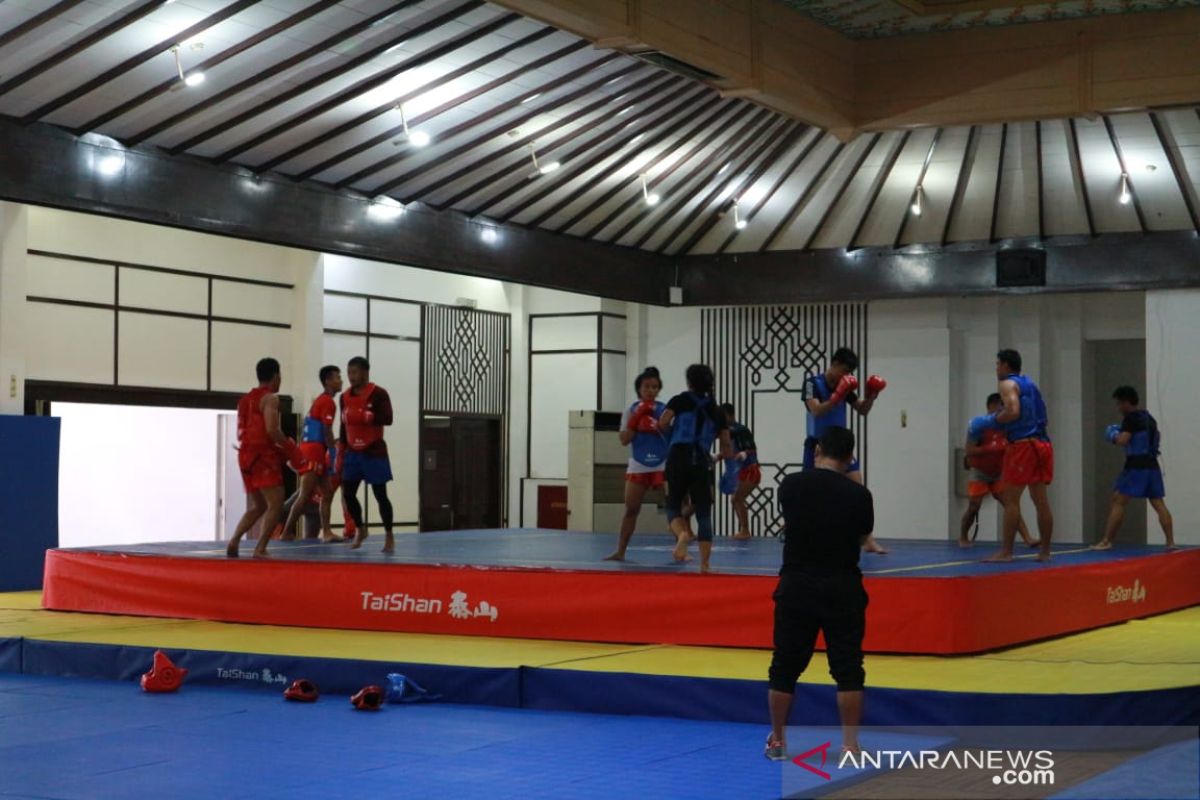 Tim wushu nomor sanda fokus matangkan teknik