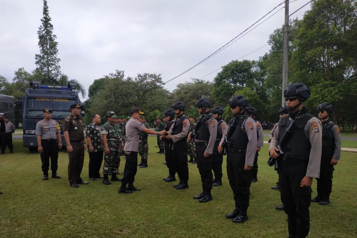 Polres Bangka Tengah siapkan 118 personel amankan TPS