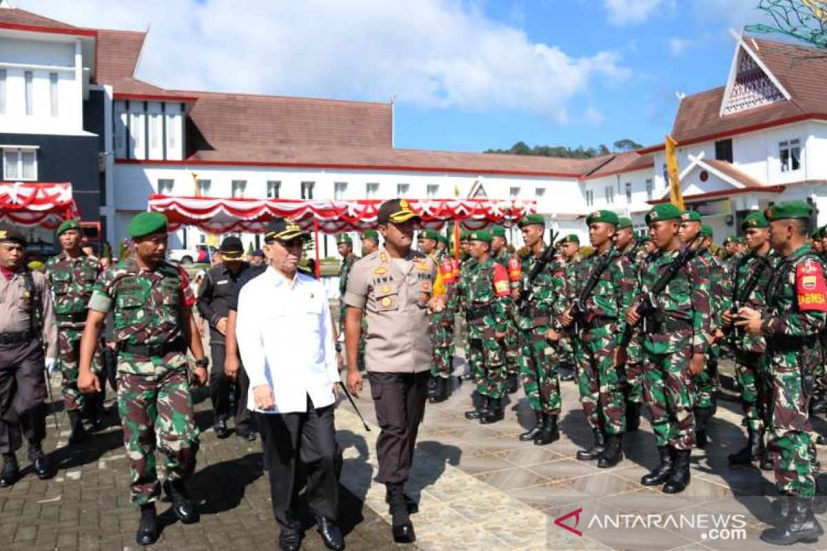 Bupati hadiri apel pasukan Polres Tapsel