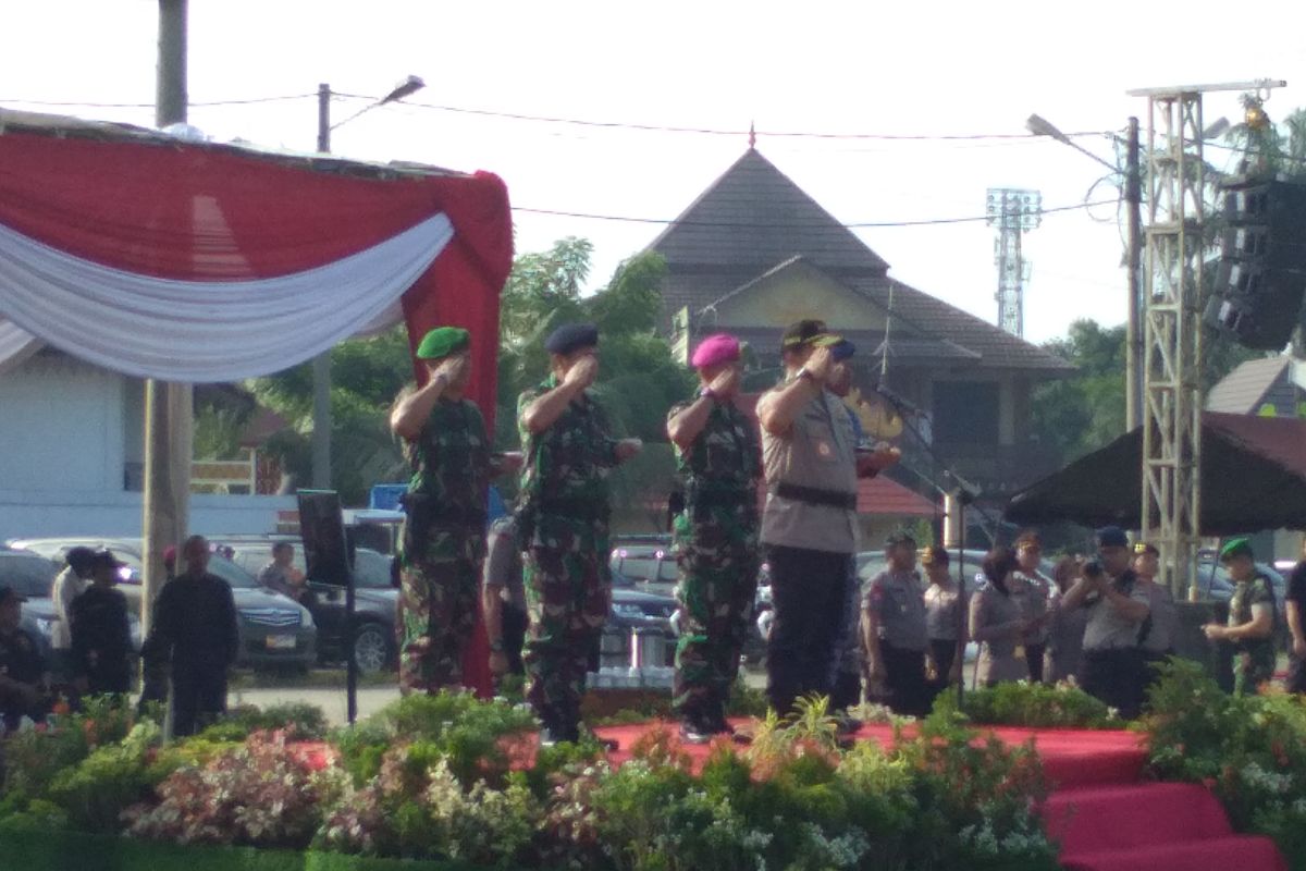 7.800 Personel TNI-Polri Amankan Pemilu 2019 di Lampung