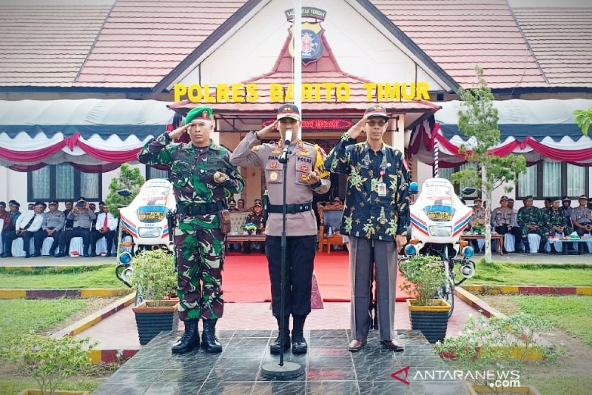 TNI-Polri bersinergi amankan pemilu di Barito Timur