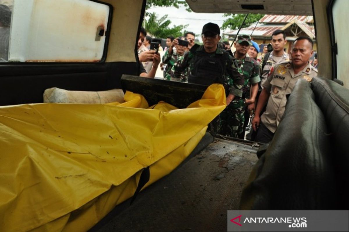 Tiga jenazah terduga teroris Poso dievakuasi ke Palu