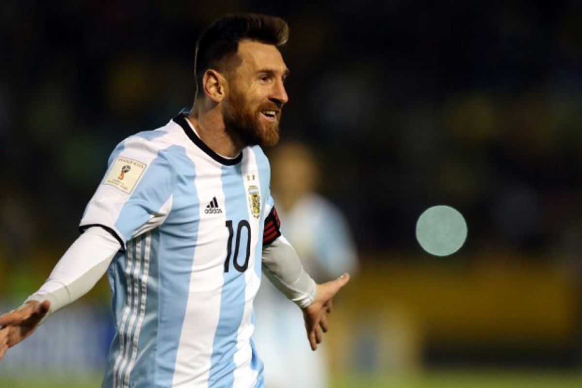 Argentina tak bisa lepas dari Lionel Messi