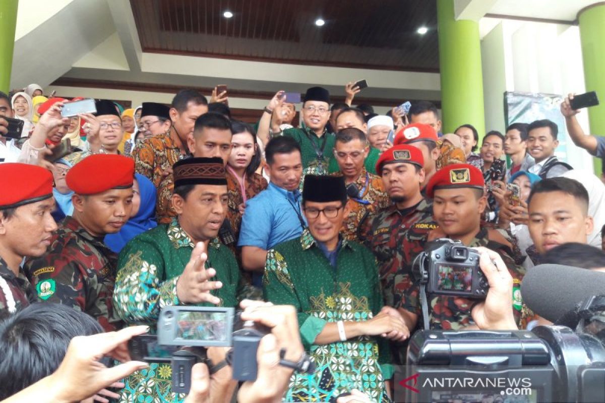 Sandiaga gandeng Muhammadiyah majukan ekonomi bangsa