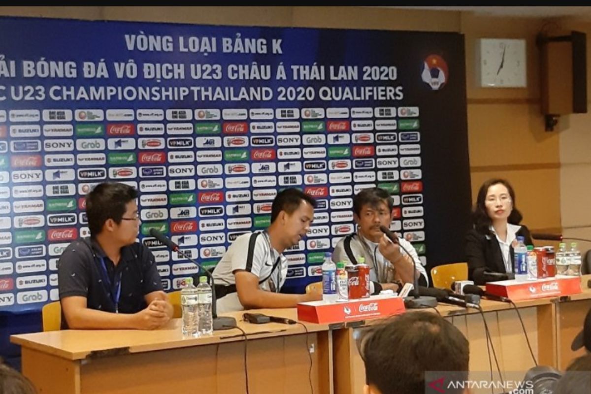 Indra Sjafri akui timnas U-23 tak bisa keluar dari tekanan Thailand