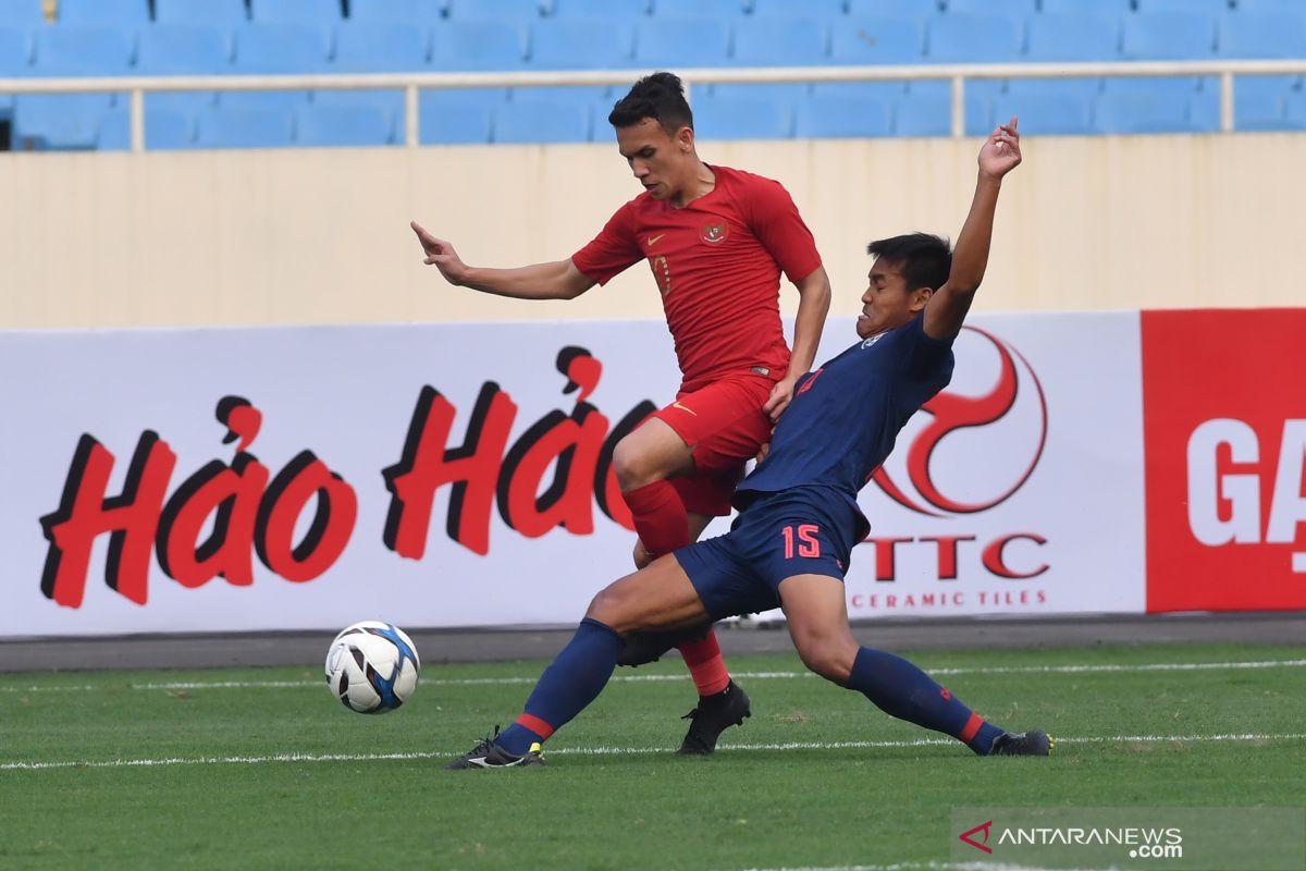 Indonesia telan kekalahan 0-4 dari Thailand