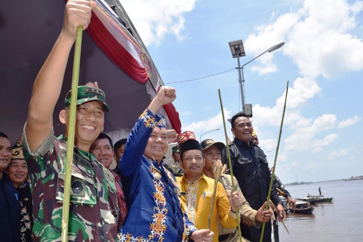 Kemeriahan momen hari jadi Kota dan HUT Pemkab Kapuas