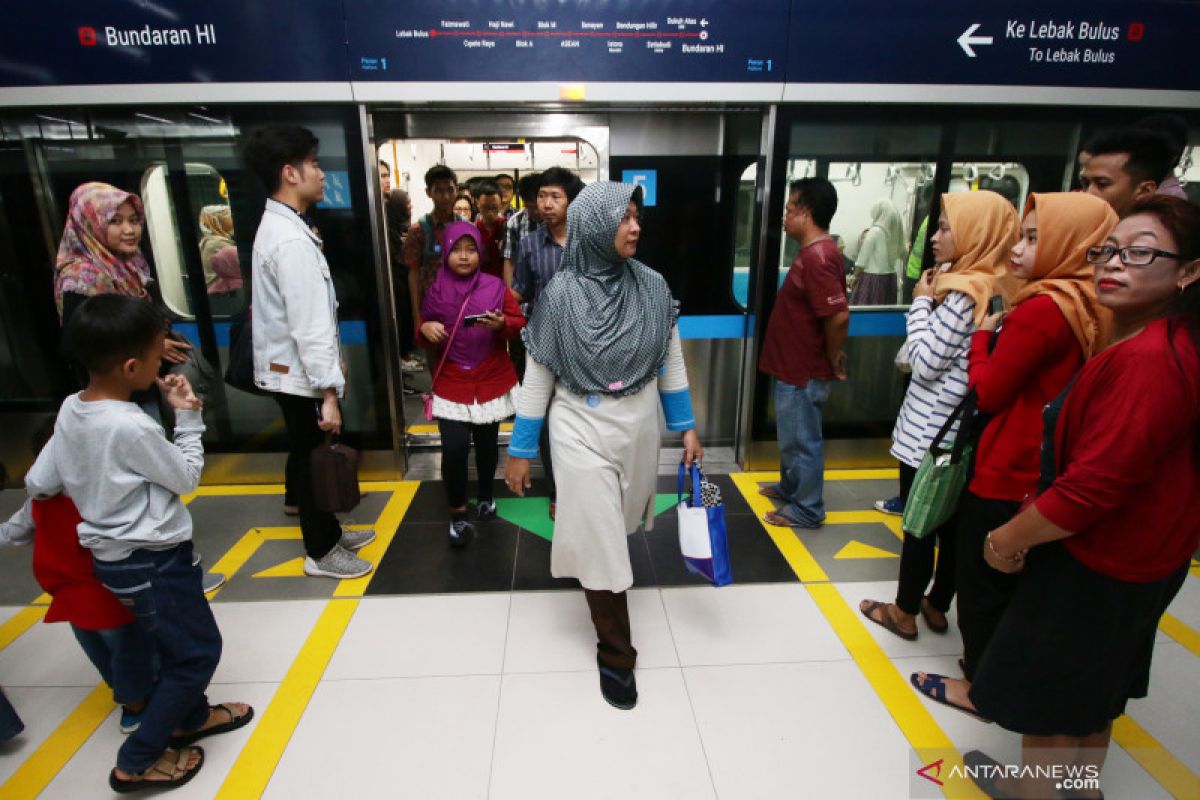 Presiden Jokowi resmikan MRT hari ini