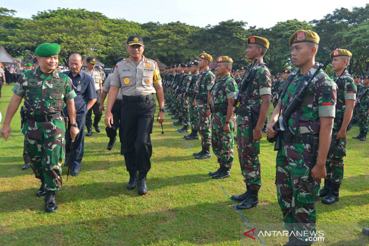 Polda Aceh gelar apel pengamanan Pemilu 2019