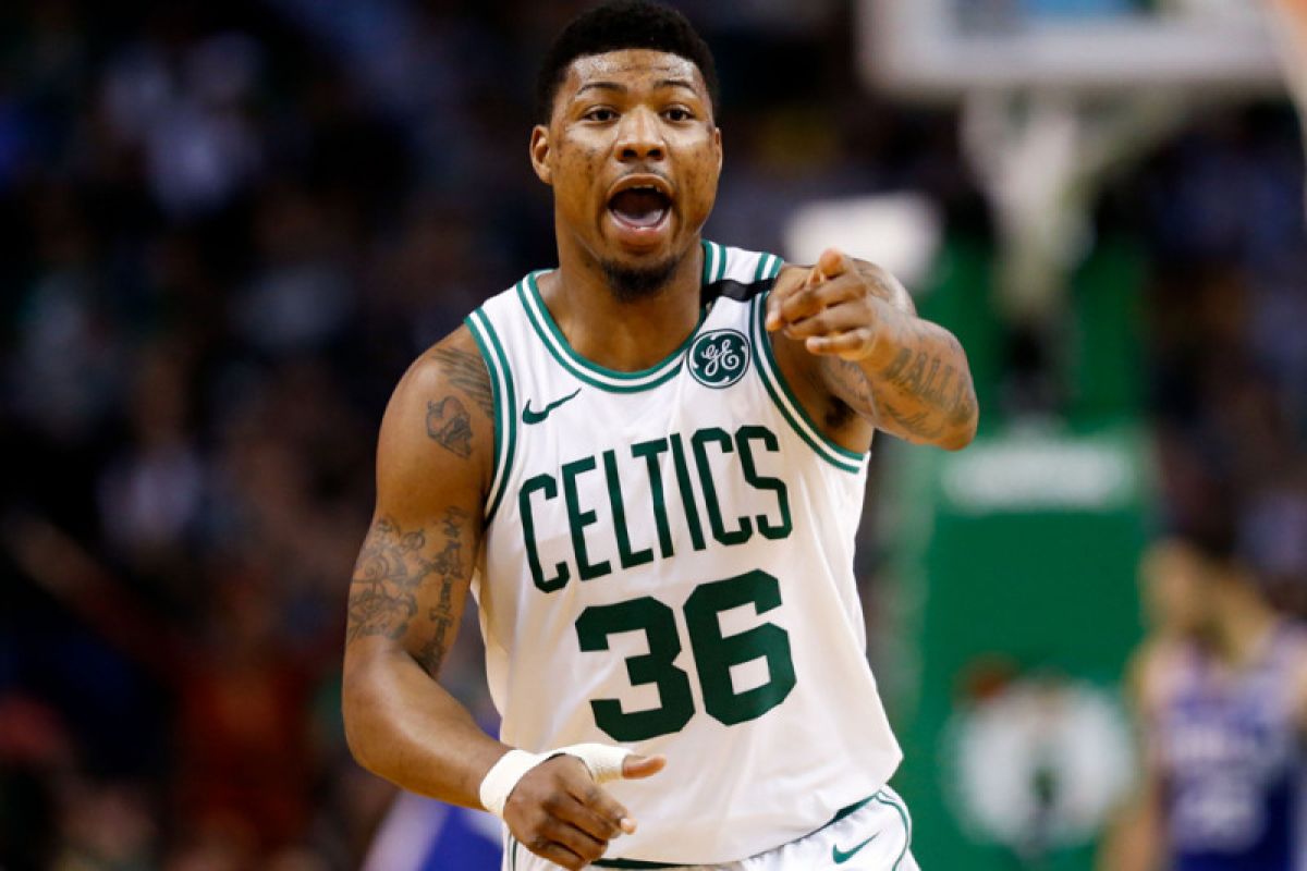 Guard Boston Celtics didenda Rp707 juta karena kasar