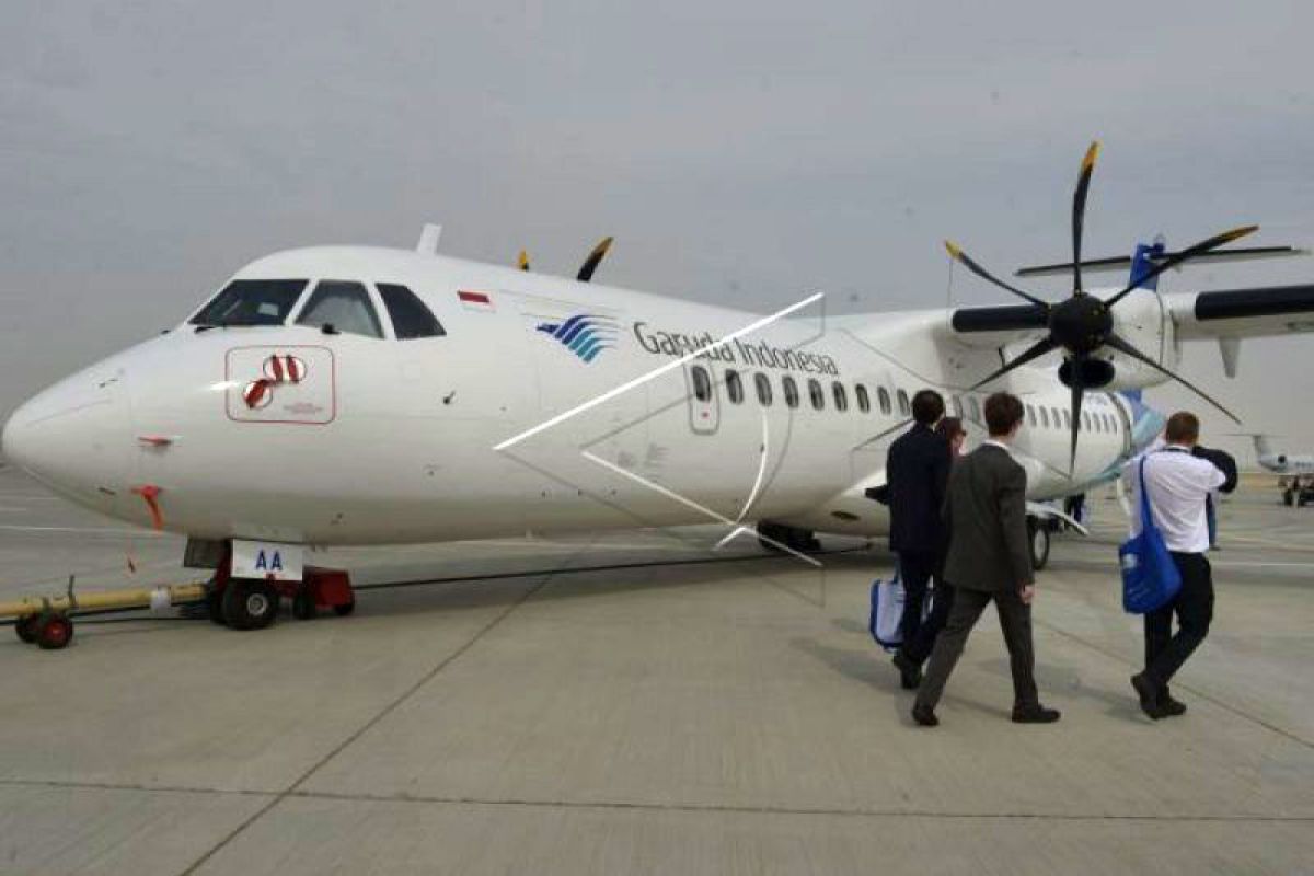 Jelang Take Off Pesawat ATR Garuda Alamai Kerusakan "Landing Gear"