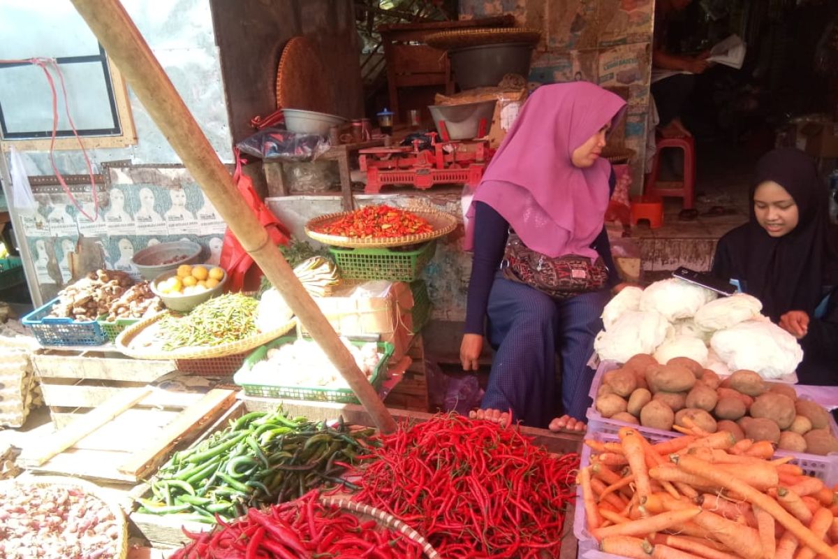 Cuaca buruk sebabkan harga sayuran di Kota Serang naik