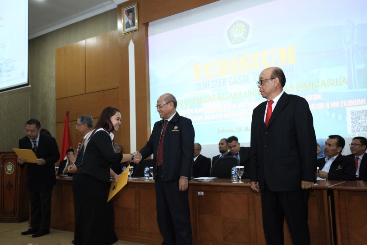 Yudisium Sekolah Pascasarjana Universitas Pancasila