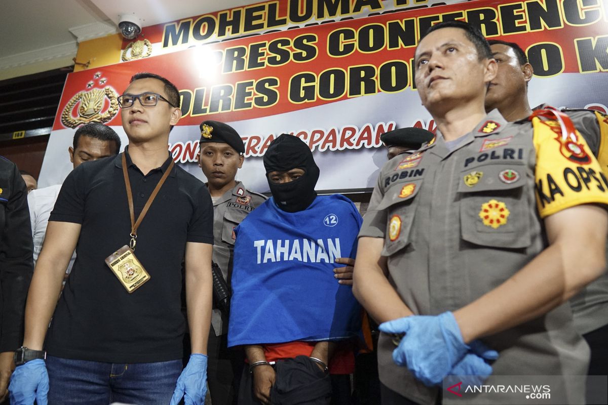 Polisi Tangkap Pelaku Pembunuhan Di Gorontalo