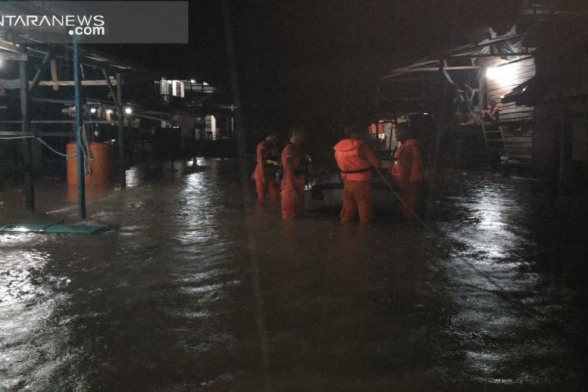 Sejumlah rumah di Manokwari terendam banjir