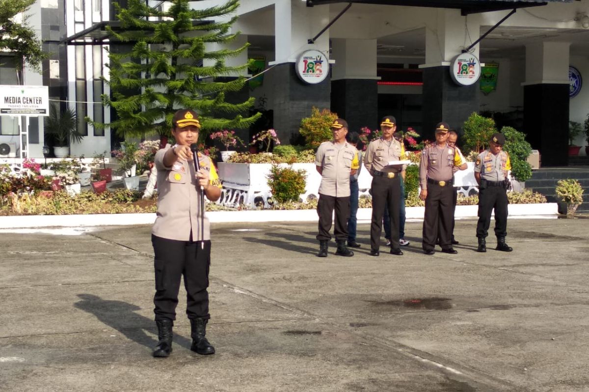 Polres Padang Pariaman siapkan ratusan personel amankan Pemilu 2019