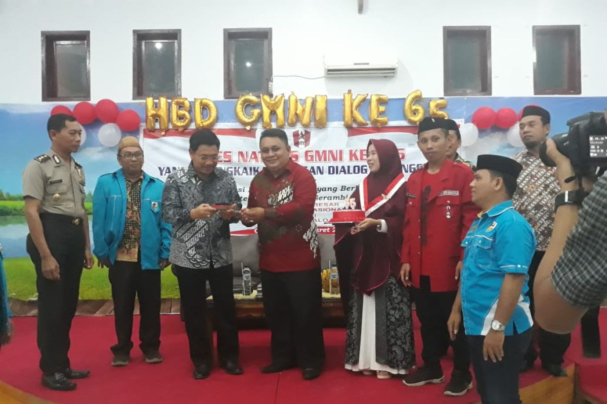 Kader GMNI Gorontalo Peringati Dies Natalis ke-65