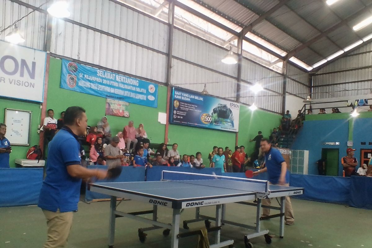 94 athletes compete in S Kalimantan table tennis championship