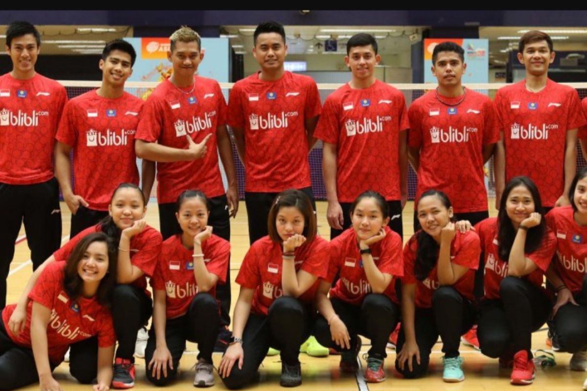 Indonesia terhenti di semifinal Asia Mixed Team 2019