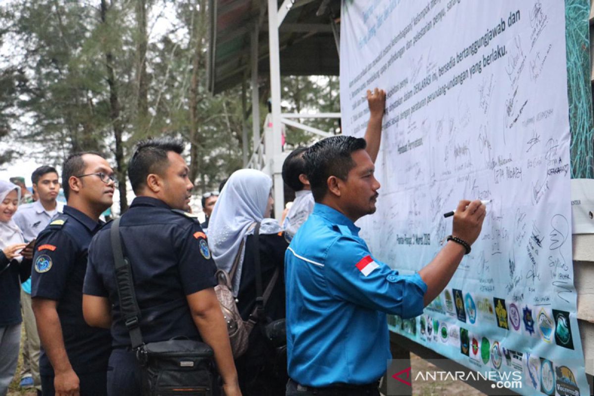 Mifa Bersaudara ikut deklarasi konservasi laut dan penyu di Aceh Jaya